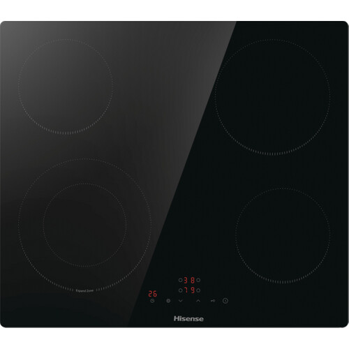 Hisense E6422sc - Keramische Kookplaat - 4 Kookzones - Touchbediening | Nieuw (outlet) Tweedehands