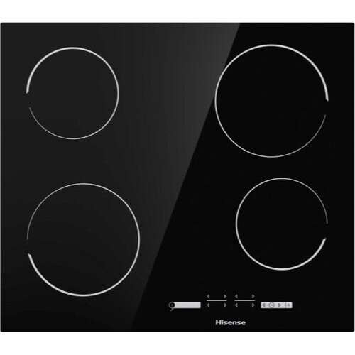Hisense E6431c - Inbouw Keramische Kookplaat - 59.5 Cm - 4 Kookzones | Nieuw (outlet) Tweedehands