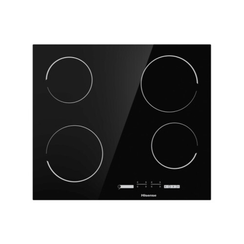 Hisense E6431c – Inbouw Keramische Kookplaat – 60 Cm – 4 Kookzones – Touchbediening – Zwart
