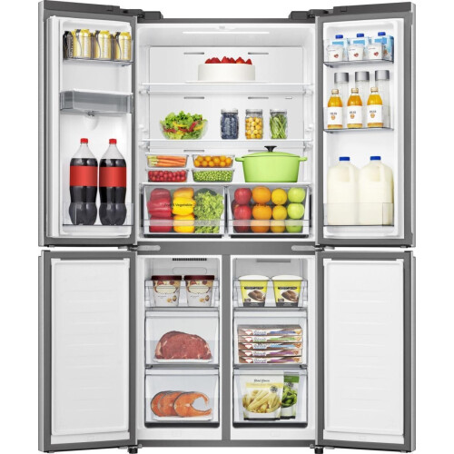 Hisense Fmn470w20e - Amerikaanse Koelkast - 178.5 Cm - 482l - Total No Frost - Rvs | Nieuw (outlet)