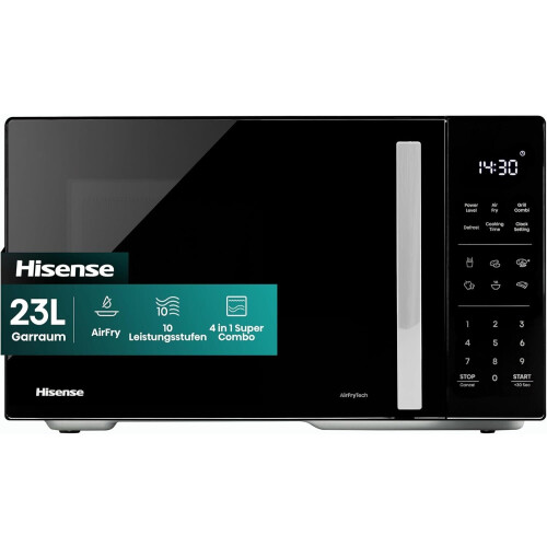 Hisense H23mobs5hc - Combi-magnetron - 23 Liter - Hete Lucht | Nieuw (outlet)