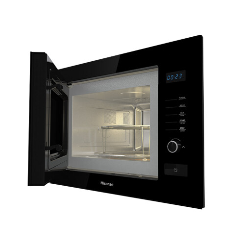 Hisense Hb25mobx7guk - Inbouwmagnetron Met Grill - 25 Liter - Zwart | Nieuw (outlet)
