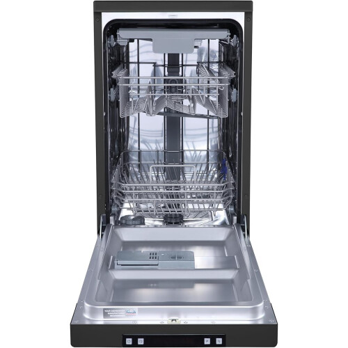 Hisense Hs523e15buk - Smalle Vrijstaande Vaatwasser - 45 Cm - 10 Couverts - Besteklade - 47 Db - Energieklasse E | Nieuw (outlet)