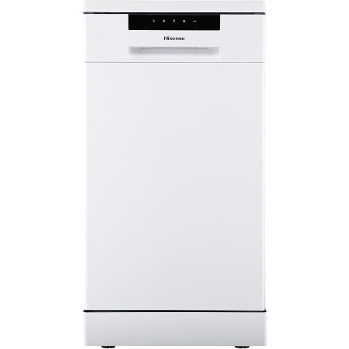 Hisense Hs523e15w - Vrijstaande Smalle Vaatwasser - 45 Cm - 10 Couverts - Besteklade - 47 Db - Energieklasse E | Nieuw (outlet)