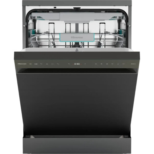 Hisense Hs663a90bxuk - Vrijstaande Vaatwasser - 60 Cm - 16 Couverts - Besteklade - 44 Db - Energieklasse A | Nieuw (outlet)