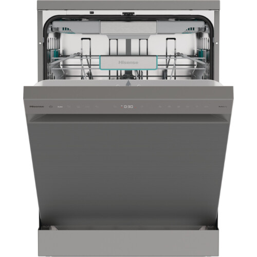 Hisense Hs673a90xuk - Vrijstaande Vaatwasser - 60 Cm - 16 Couverts - 40 Db - Energieklasse A | Nieuw (outlet)
