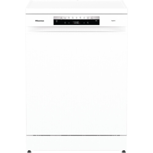 Hisense Hs673c60w - Vrijstaande Vaatwasser - 60 Cm - 16 Couverts - Besteklade - 42 Db - Energieklasse C | Nieuw (outlet)
