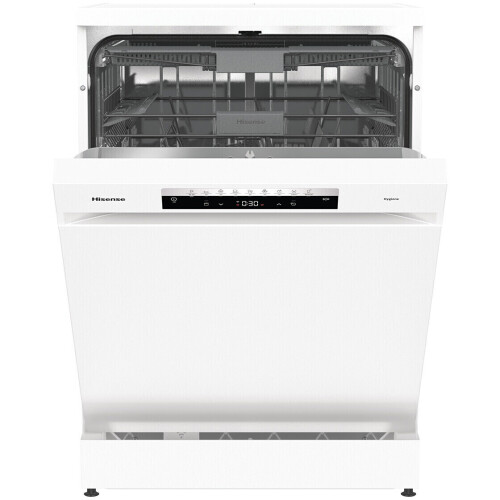 Hisense Hs673c60w - Vrijstaande Vaatwasser - 60 Cm - 16 Couverts - Besteklade - 42 Db - Energieklasse C | Nieuw (outlet)