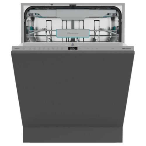Hisense Hv16auk - Inbouw Vaatwasser - 60 Cm - 16 Couverts - Besteklade - 43 Db - Energieklasse A | Nieuw (outlet)