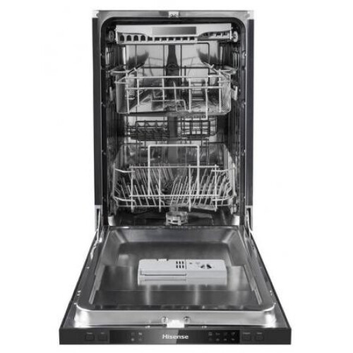 Hisense Hv520e40 - Smalle Inbouw Vaatwasser - 45 Cm - 11 Couverts - Besteklade & Uitgestelde Start - 47 Db - Energieklasse E | Nieuw (outlet)