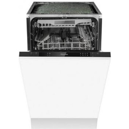 Hisense Hv520e40 - Smalle Inbouw Vaatwasser - 45 Cm - 11 Couverts - Besteklade & Uitgestelde Start - 47 Db - Energieklasse E | Nieuw (outlet) Tweedehands