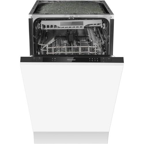 Hisense Hv520e40uk - Inbouw Vaatwasser - 44.8 Cm - 11 Couverts - Besteklade - 47 Db - Energieklasse E | Nieuw (outlet)
