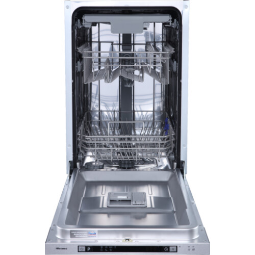 Hisense Hv523e15 - Smalle Inbouw Vaatwasser - 45 Cm - 10 Couverts - Besteklade - 47 Db - Energieklasse E | Nieuw (outlet)