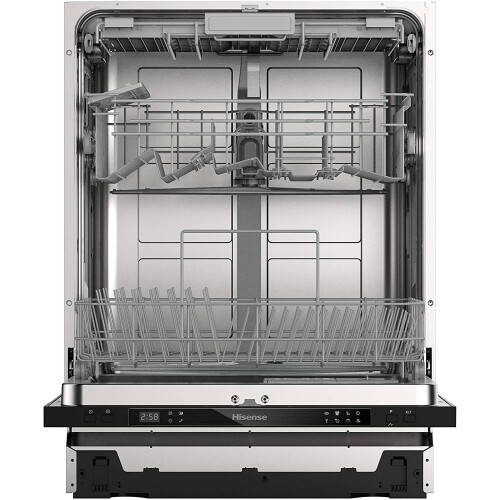 Hisense Hv603d40 - Inbouw Vaatwasser - 60 Cm - 14 Couverts - Besteklade - 46 Db - Energieklasse D | Nieuw (outlet)