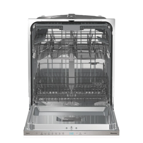Hisense Hv643d60 - Inbouw Vaatwasser - 60 Cm - 16 Couverts - Autodry - 44 Db - Energieklasse D | Nieuw (outlet)