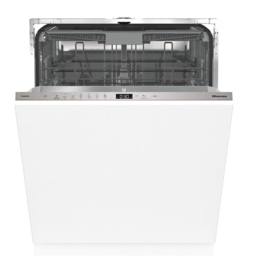Hisense Hv643d90uk - Inbouw Vaatwasser - 60 Cm - 16 Couverts - Auto Dry - 45 Db - Energieklasse D | Nieuw (outlet)