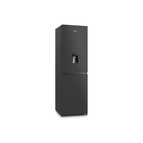 Hisense Rb327n4wb1 Koel-vriescombinatie – 182 Cm Hoog 251l Inhoud No Frost Waterdispenser Zwart