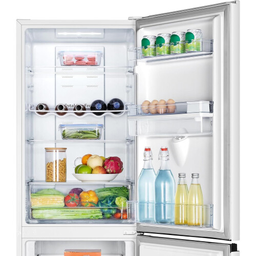 Hisense Rb327n4wwe - Koelvriescombinatie - 192.4 Cm - 256l - No Frost - Wit