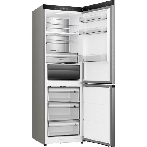 Hisense Rb3k330saic – Koel-vriescombinatie – 185.6 Cm Hoog – 330 L – Total Nofrost – Zilver | Nieuw (outlet)