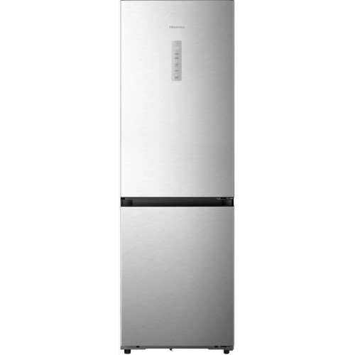 Hisense Rb3k330saie - Koelvriescombinatie - 185.6 Cm - 330l - No Frost - Rvs | Nieuw (outlet)