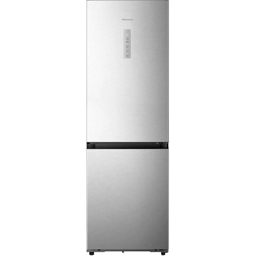 Hisense Rb3k330saie - Koelvriescombinatie - 185.6 Cm - 330l - No Frost - Rvs | Nieuw (outlet) Tweedehands