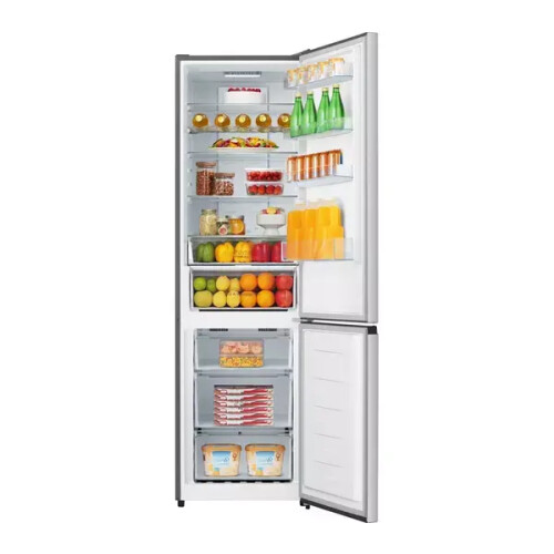 Hisense Rb435n4bce - Koel-vriescombinatie - 200 Cm - No Frost - Rvs | Nieuw (outlet)