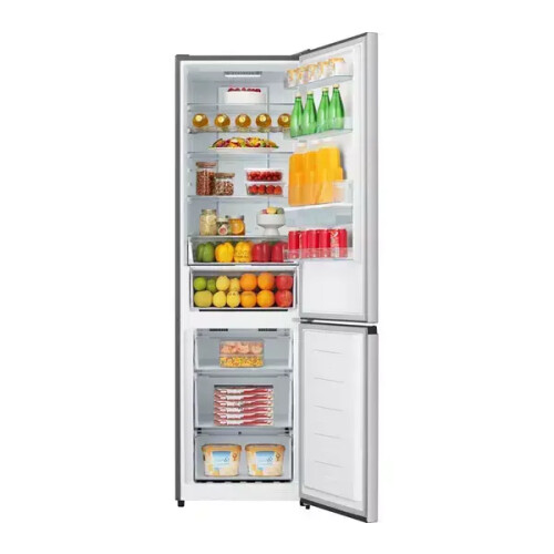 Hisense Rb435n4wce - Koel-vriescombinatie - 200.4 Cm - 336l - No Frost - Grijs | Nieuw (outlet)