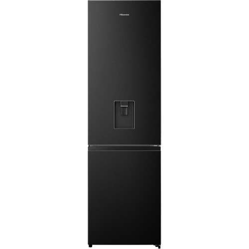 Hisense Rb435n4wfe - Koelvriescombinatie - 200.4 Cm - 336l - No Frost & Waterdispenser - Zwart Rvs | Nieuw (outlet) Tweedehands