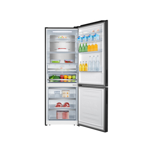 Hisense Rb645n4bfe - Koel-vriescombinatie - 200 Cm - 495l - No Frost - Zwart Rvs | Nieuw (outlet)