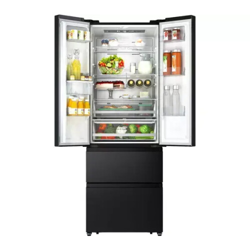 Hisense Rf632n4wfe - Amerikaanse Koelkast - 200 Cm - 485l - Total No Frost - Zwart | Nieuw (outlet)