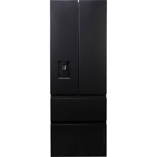 Hisense RF632N4WFE - Amerikaanse koelkast - 485 liter - Total No Frost - Zwart Tweedehands