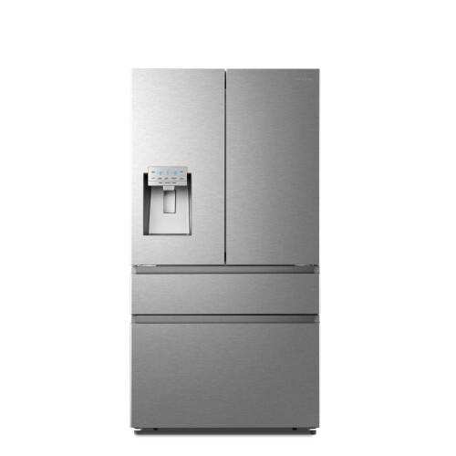 Hisense RF728N4SASE - Amerikaanse Koel-vriescombinatie - No Frost - Roestvrijstaal - 178 cm Tweedehands