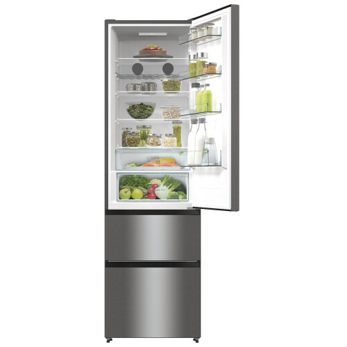 Hisense Rm469n4ace - Koel-vriescombinatie - 200 Cm - No Frost - Rvs | Nieuw (outlet)
