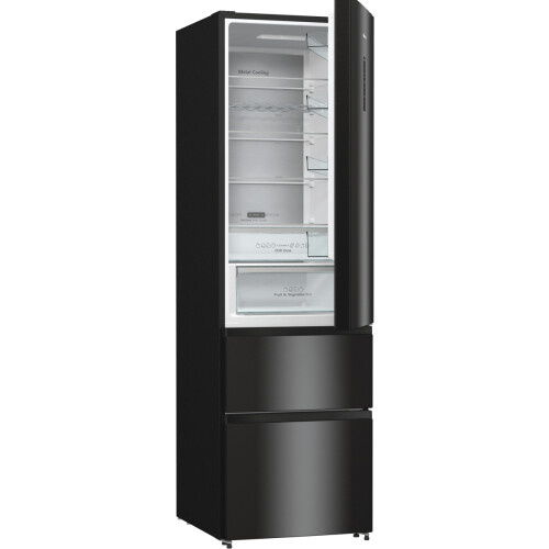 Hisense Rm469n4afd - Koelvriescombinatie - 200 Cm - 368l - No Frost - Zwart | Nieuw (outlet)