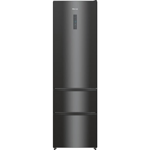 Hisense Rm469n4afeuk - Koel-vriescombinatie - 200 Cm - 368l - Total No Frost - Zwart Rvs | Nieuw (outlet) Tweedehands
