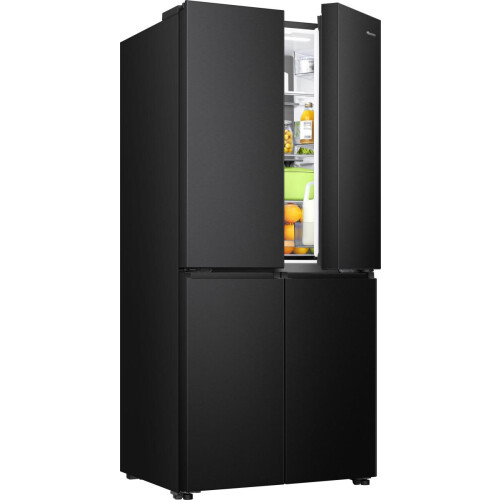 Hisense Rq5p470safd - Amerikaanse Koelkast - 178.5 Cm - 483l - No Frost - Zwart Rvs | Nieuw (outlet)