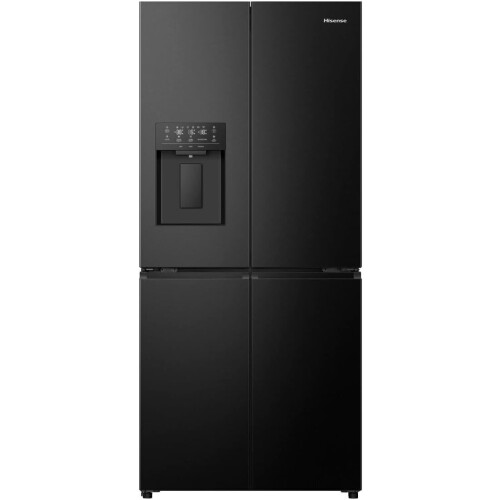 Hisense Rq5p470syfd - Amerikaanse Koelkast - 178.5 Cm - 483l - Total No Frost - Zwart | Nieuw (outlet)