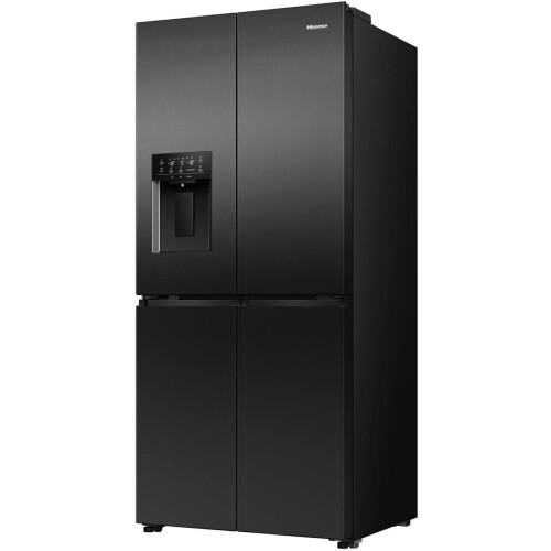 Hisense Rq5p470syfd - Amerikaanse Koelkast - 178.5 Cm - 483l - Total No Frost - Zwart | Nieuw (outlet)
