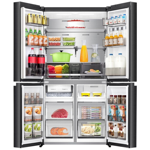 Hisense Rq5p640sykd - Amerikaanse Koelkast - 179 Cm - 640l - No Frost - Zwart Rvs | Nieuw (outlet)