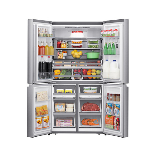 Hisense Rq758n4sai1 - Amerikaanse Koelkast - 178.5 Cm - 609l - Total No Frost - Rvs | Nieuw (outlet)