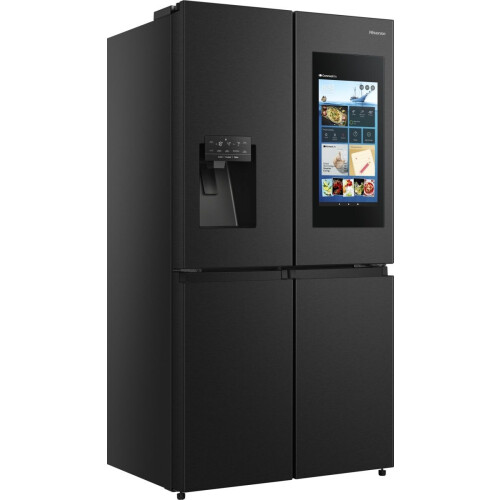 Hisense RQ760N4IFE - Amerikaanse koelkast - 577 liter - Zwart Tweedehands