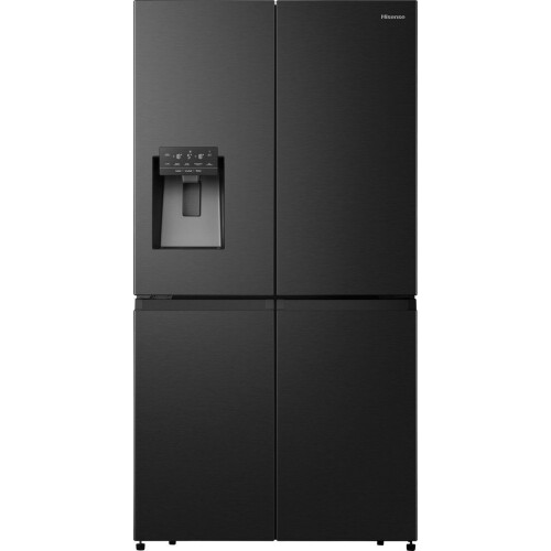 Hisense RQ760N4SBFE - Amerikaanse koelkast - 584 liter - Zwart staal