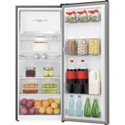 Hisense Rr220d4bde - Koel-vriescombinatie - 126.5 Cm - 165l - Zilver | Nieuw (outlet)
