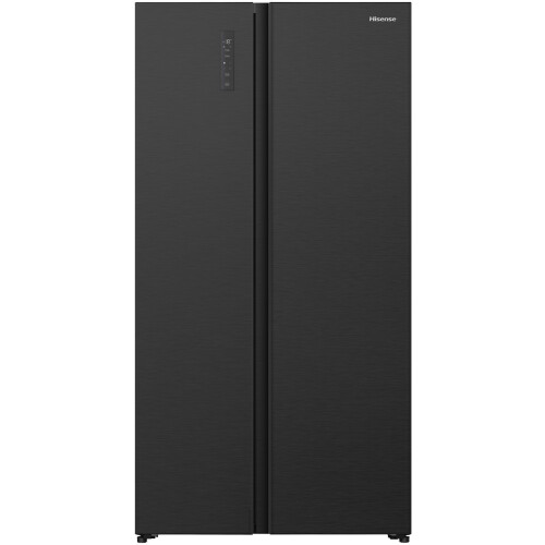 Hisense RS3P538NAFE - Side-by-Side Koelkast - 527 liter - Total No Frost - Multi Air Flow - Zwart/Inox Tweedehands