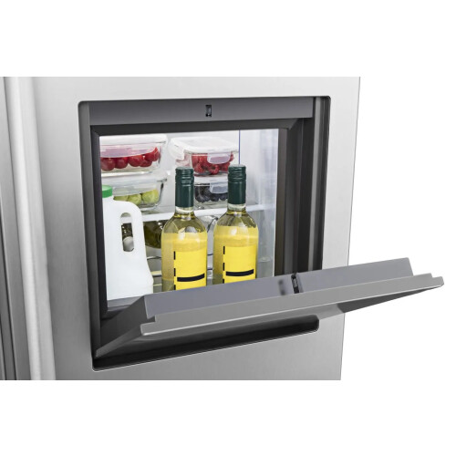 Hisense Rs694n4bbe - Amerikaanse Koelkast - 179.3 Cm - 560l - Total No Frost - Zwart | Nieuw (outlet)