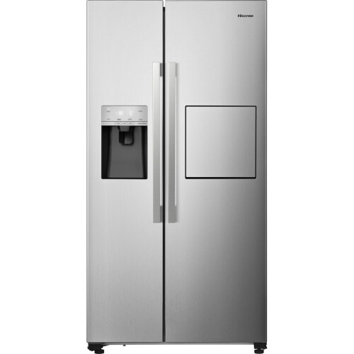 Hisense Rs694n4bce - Amerikaanse Koelkast - 179.3 Cm - 560l - No Frost - Zwart Rvs | Nieuw (outlet)