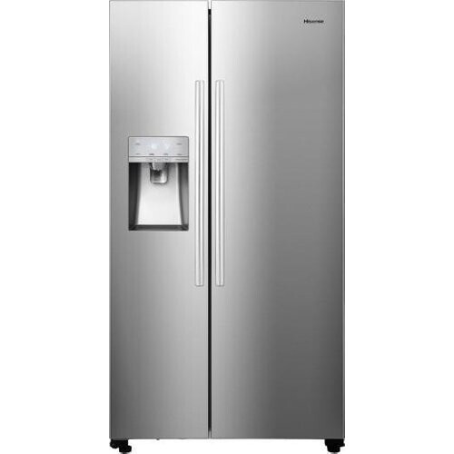 Hisense Rs694n4ice – Amerikaanse Koelkast – 178.6 Cm Hoog – 562l Inhoud – No Frost – Water- En Ijsdispenser – Inox Look | Nieuw (outlet) Tweedehands