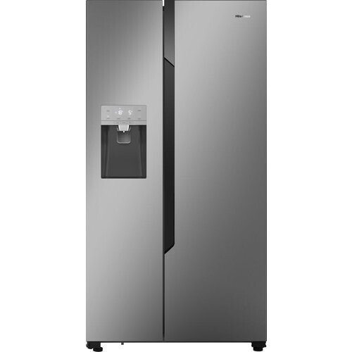 Hisense Rs694n4td1 - Amerikaanse Koelkast - 179.3 Cm - 535l - No Frost - Zilver Tweedehands