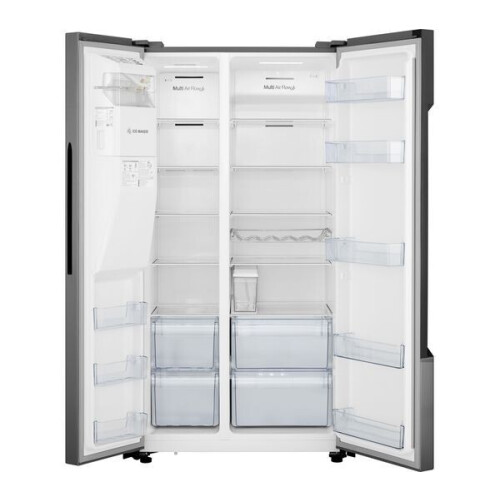 Hisense Rs694n4td1 - Amerikaanse Koelkast - 179.3 Cm - 535l - No Frost - Zilver
