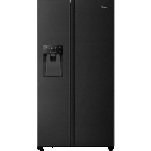 Hisense Rs694n4tfe - Amerikaanse Koelkast - 178.6 Cm - 562l - Total No Frost - Zwart | Nieuw (outlet)